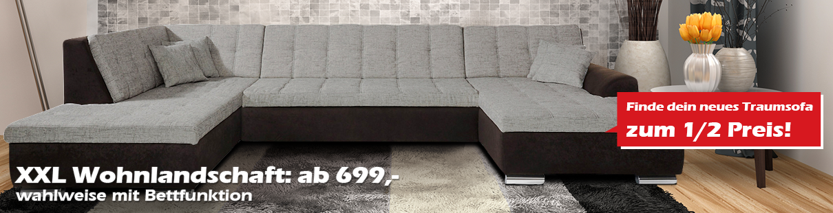 Sofas & Couches günstig kaufen | Sofas zum halben Preis Sofas & Couches günstig kaufen | Sofas zum halben Preis
