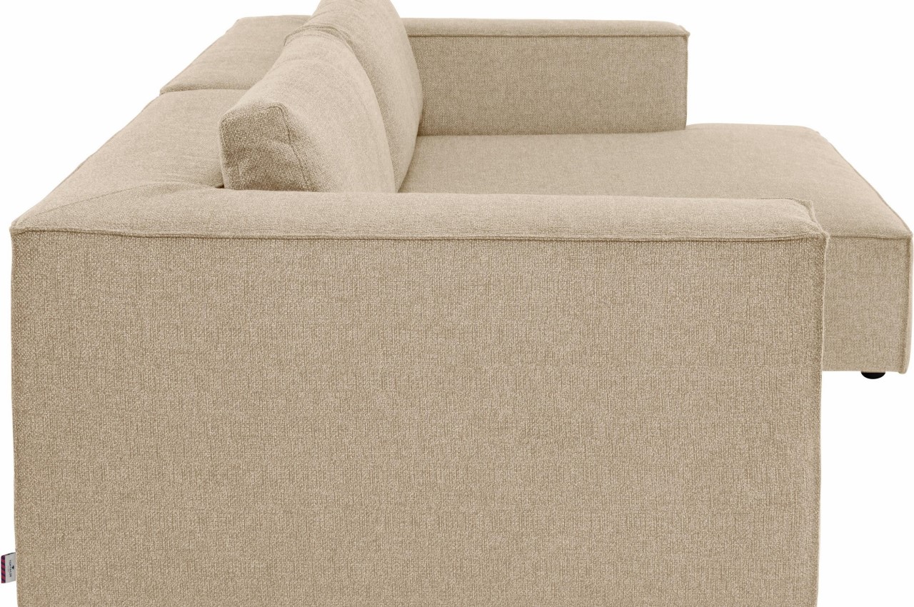 Tom Tailor Ecksofa Big Cube Style rechts Natur Sofas zum halben Preis