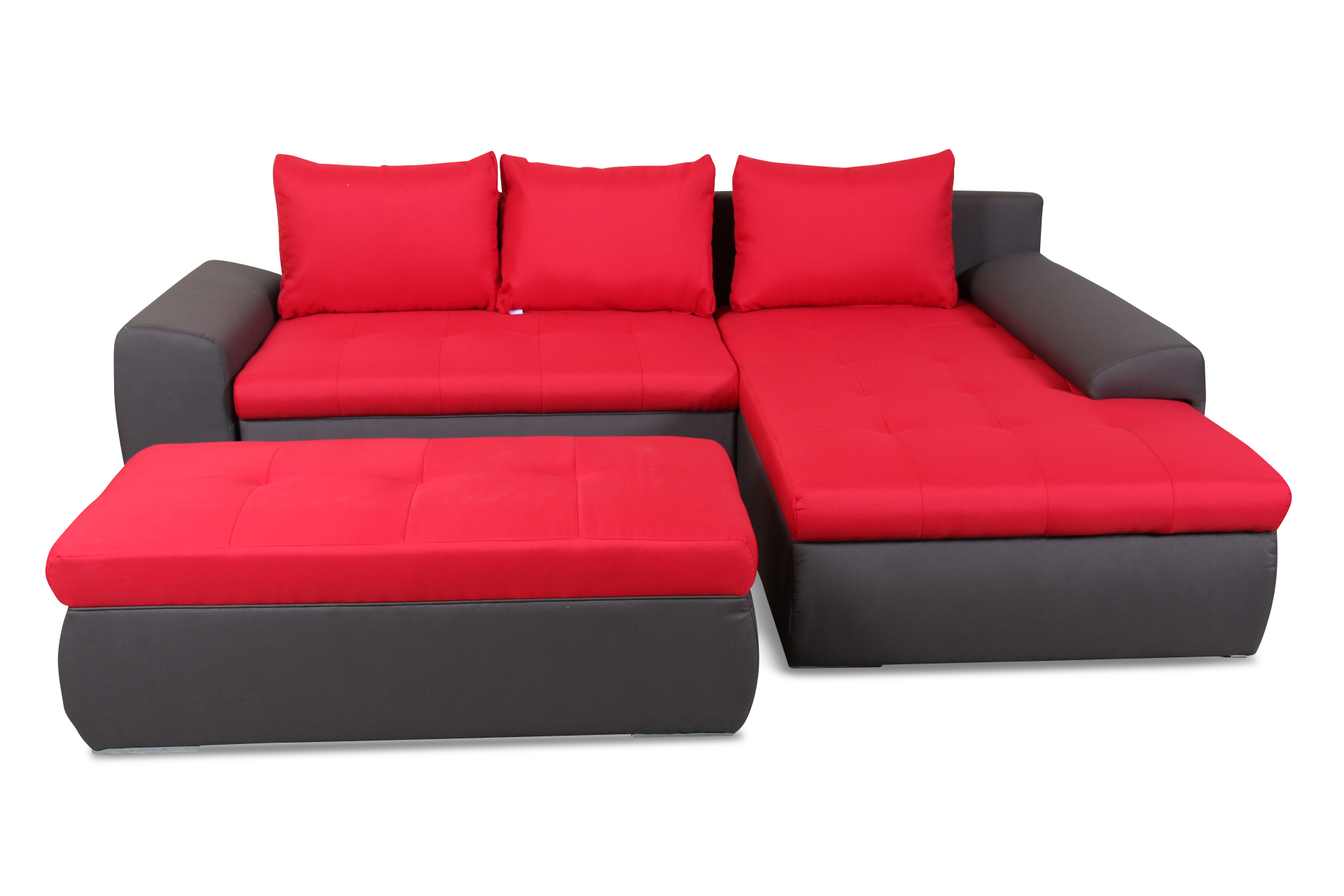 Ecksofa mit Schlaffunktion Rot mit Federkern Sofas -> Ecksofa Mit Schlaffunktion Rot Ecksofa mit Schlaffunktion Rot mit Federkern Sofas -> Ecksofa Mit Schlaffunktion Rot