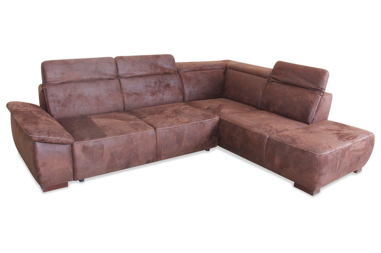 Ecksofa XL mit Schlaffunktion Braun Sofas zum halben -> Ecksofa Mit Schlaffunktion Braun Ecksofa XL mit Schlaffunktion Braun Sofas zum halben -> Ecksofa Mit Schlaffunktion Braun