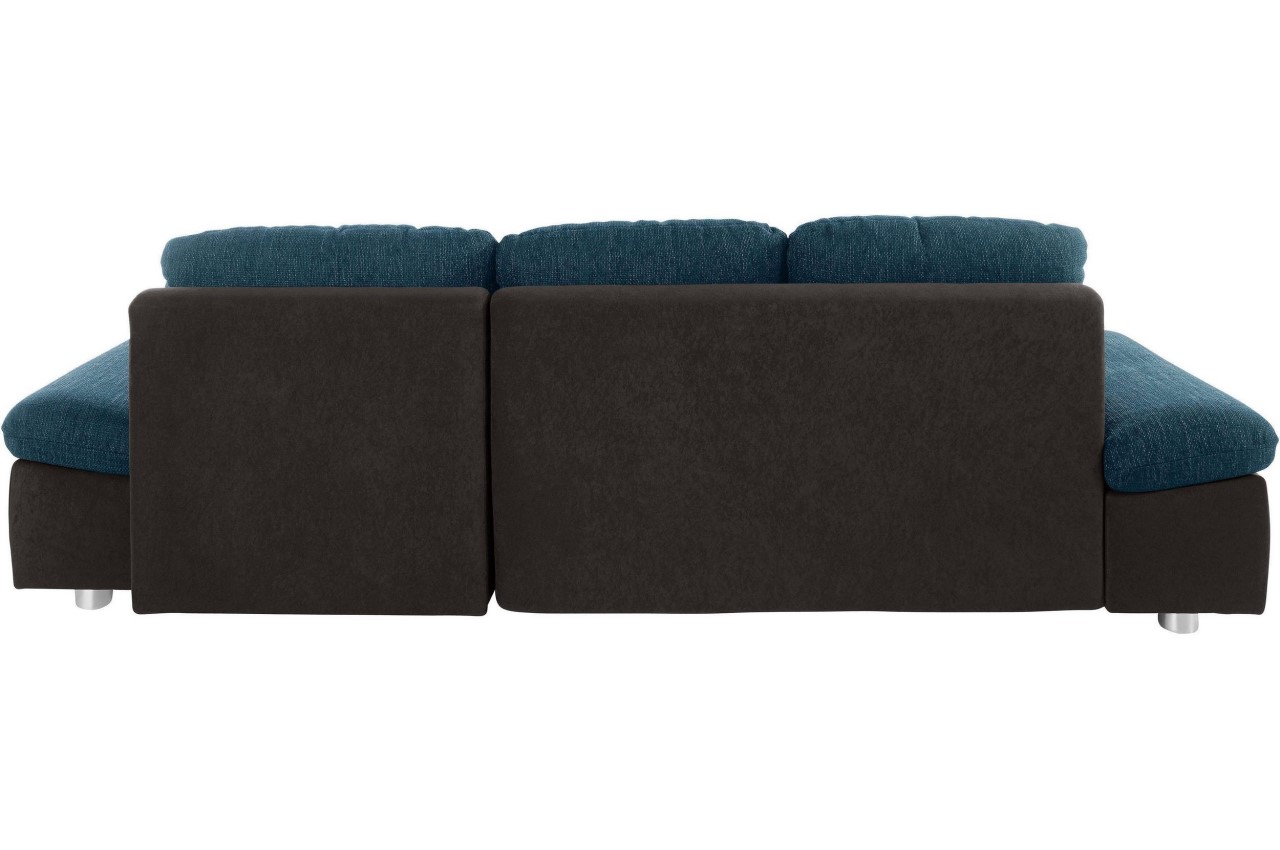 Ecksofa rechts - mit Schlaffunktion - Petrol | Sofas zum ...