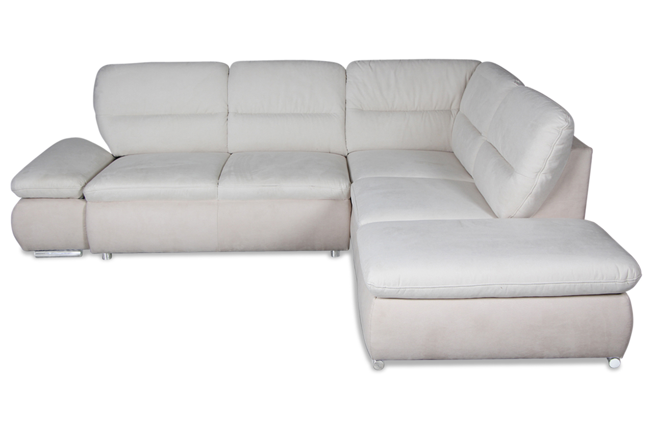 Ecksofa XL - Creme | Sofas zum halben Preis