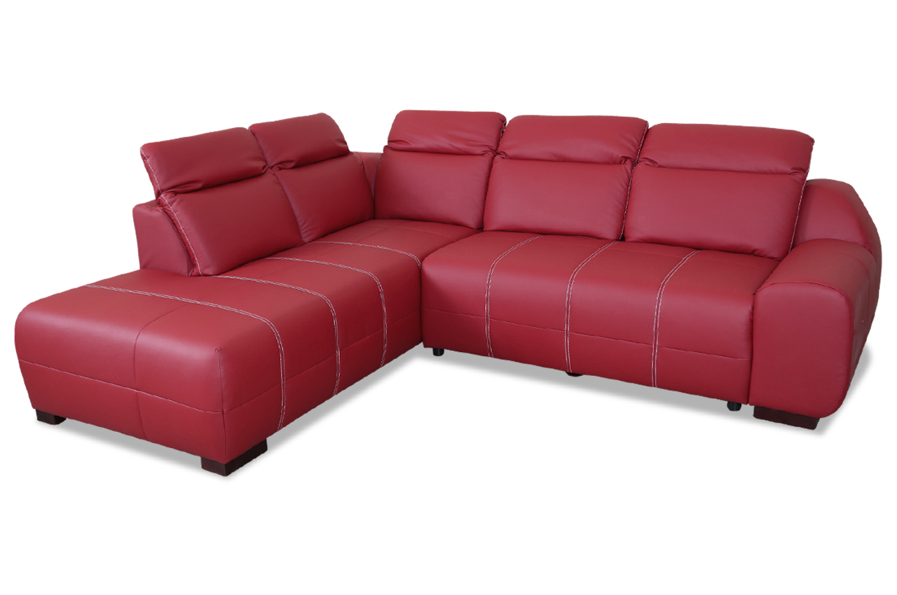 Leder Ecksofa XL mit Schlaffunktion Rot Sofas zum # Ecksofa Mit Schlaffunktion Rot Leder Ecksofa XL mit Schlaffunktion Rot Sofas zum # Ecksofa Mit Schlaffunktion Rot