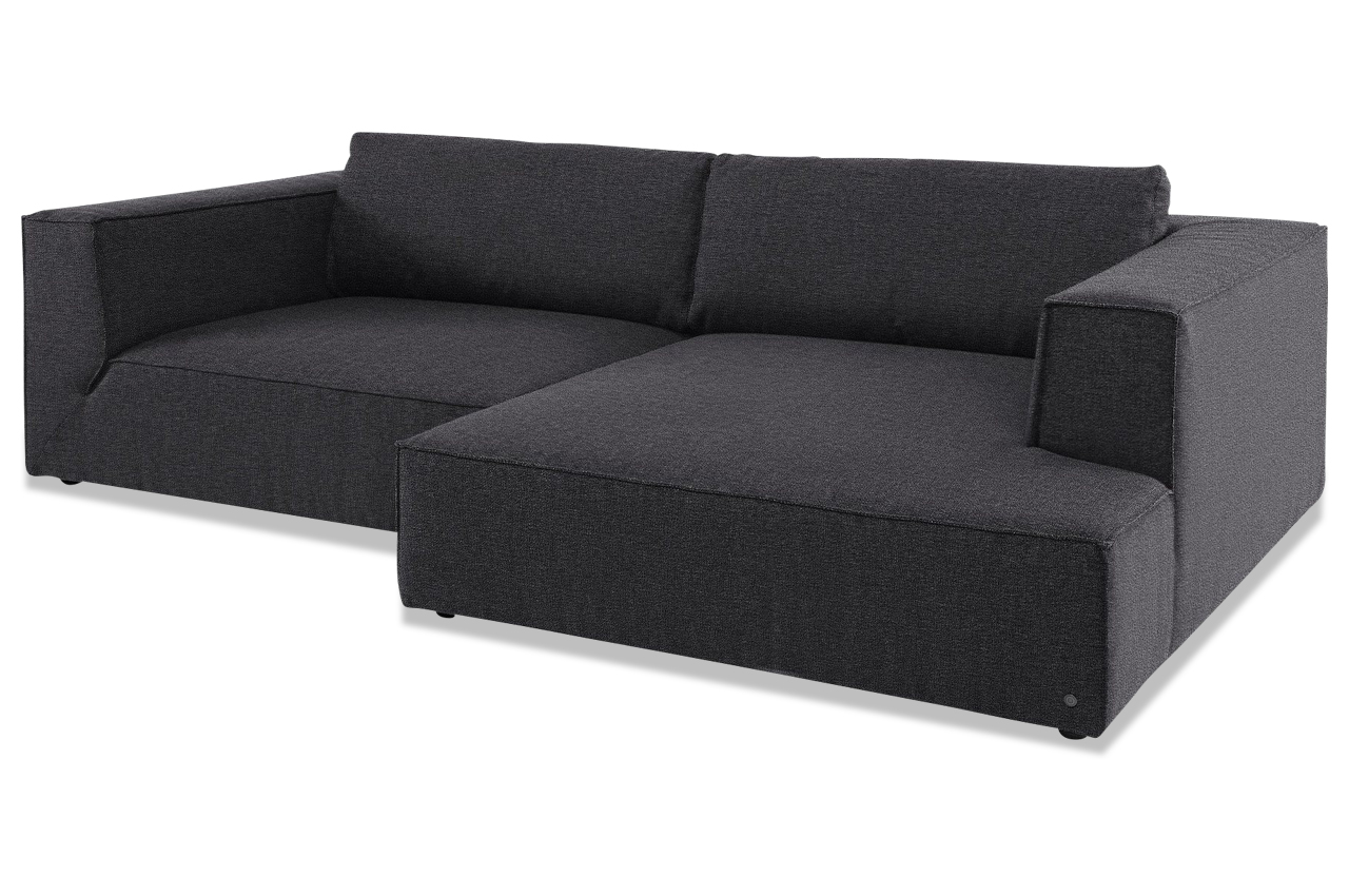 Tom Tailor Ecksofa Big Cube Style Anthrazit Sofas zum halben Preis
