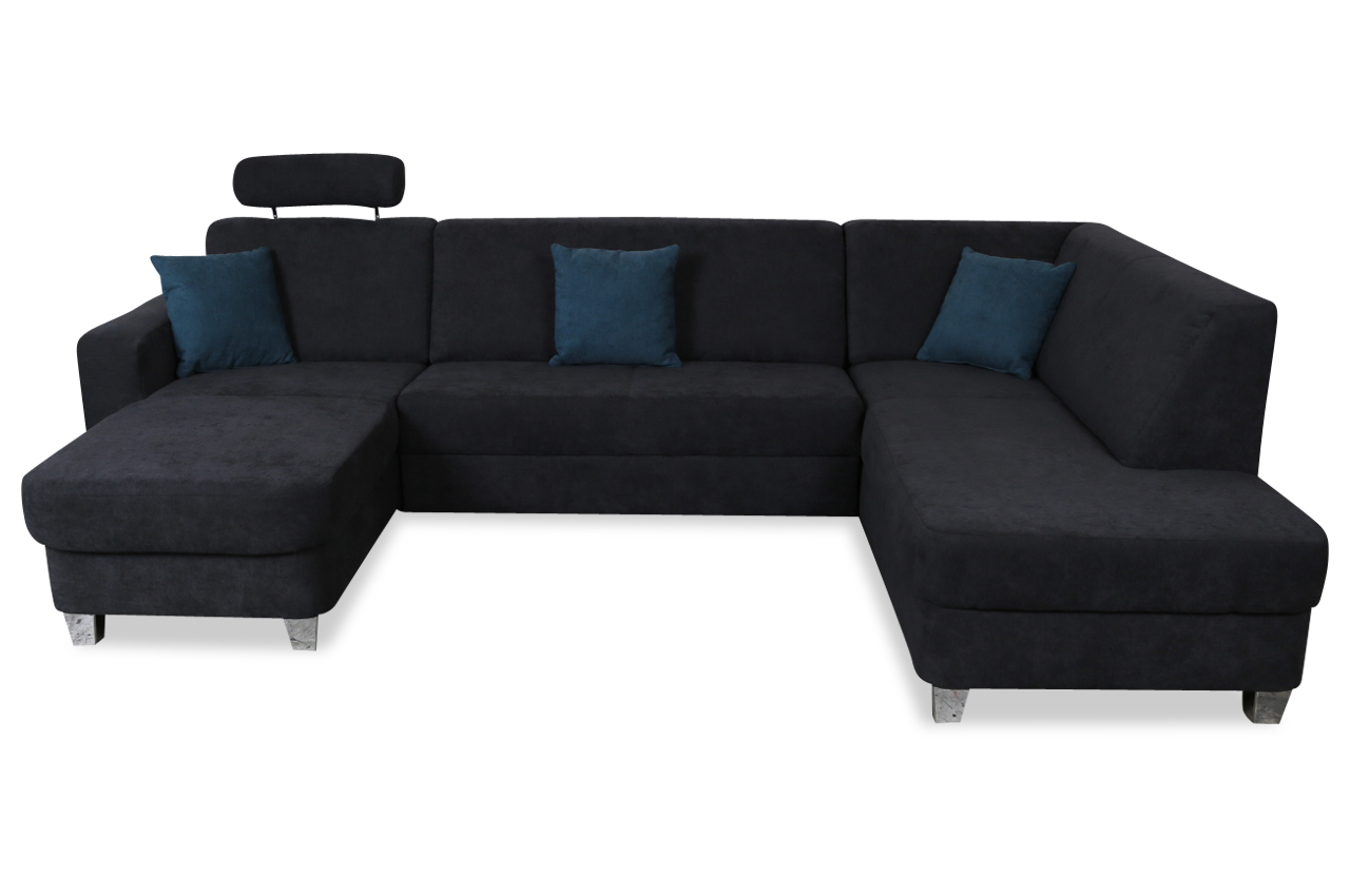ADA Alina Wohnlandschaft 7420 - Grau | Sofas zum halben Preis