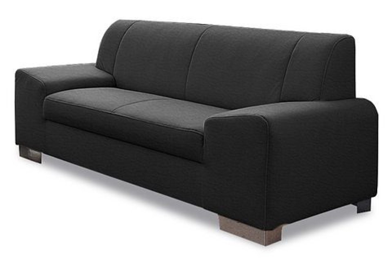 2er-Sofa Alisson - Schwarz | Sofas zum halben Preis