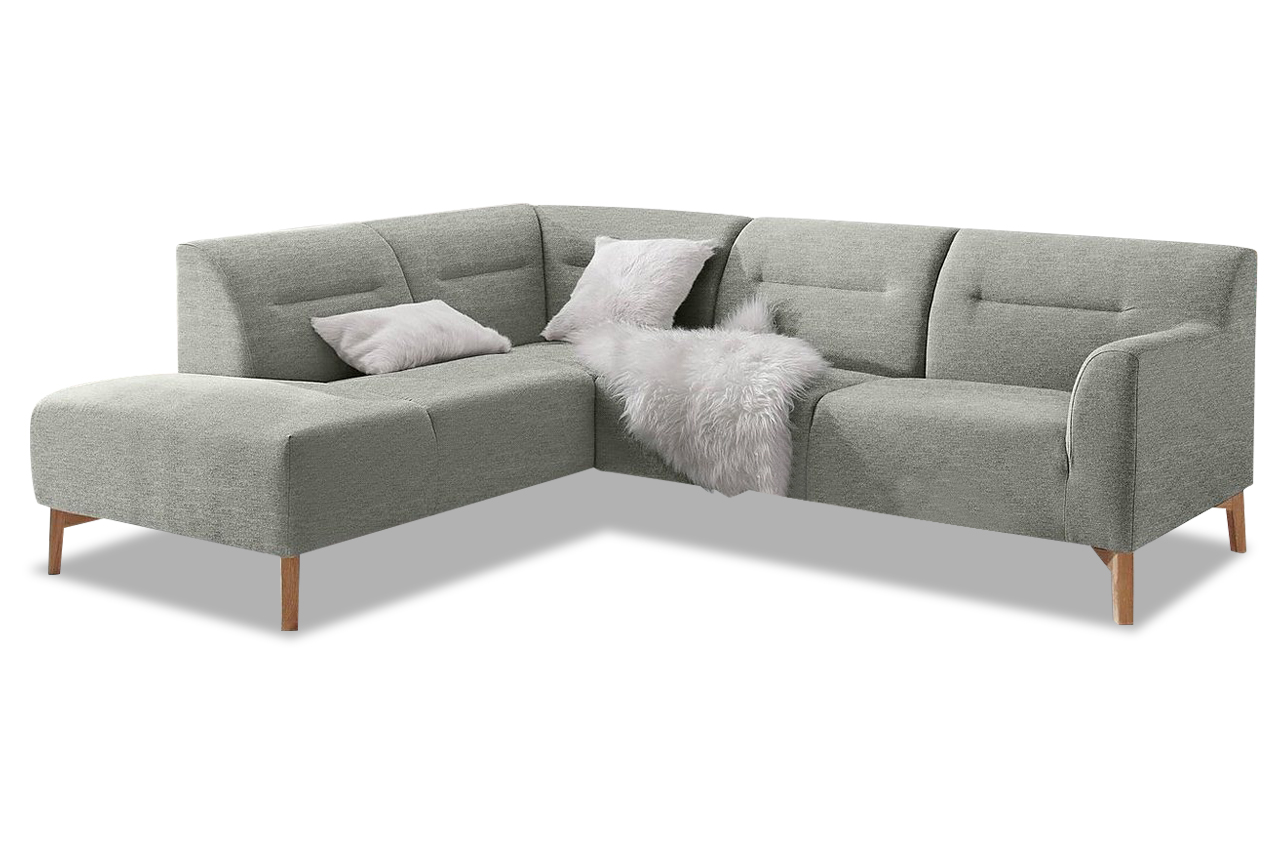 InSofa Ecksofa XL Kiruna Grau Sofas zum halben Preis