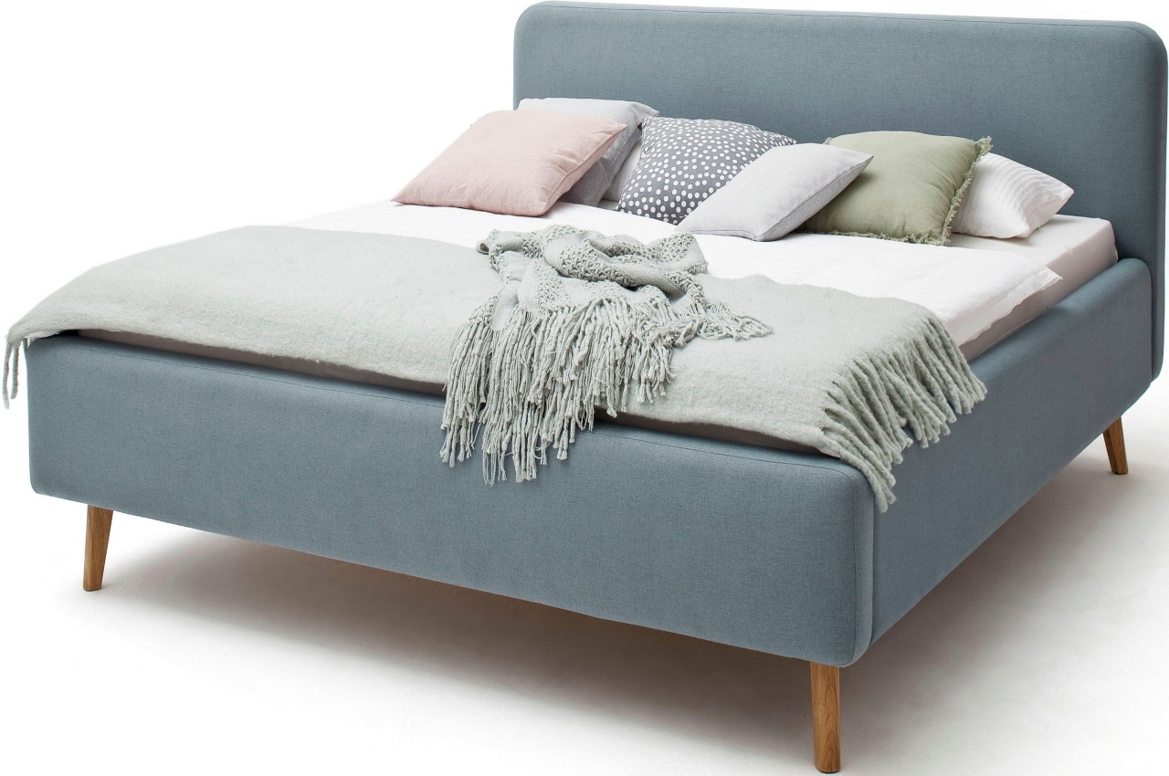 Bettgestell 160x200 Mattis Blau Sofas Zum Halben Preis