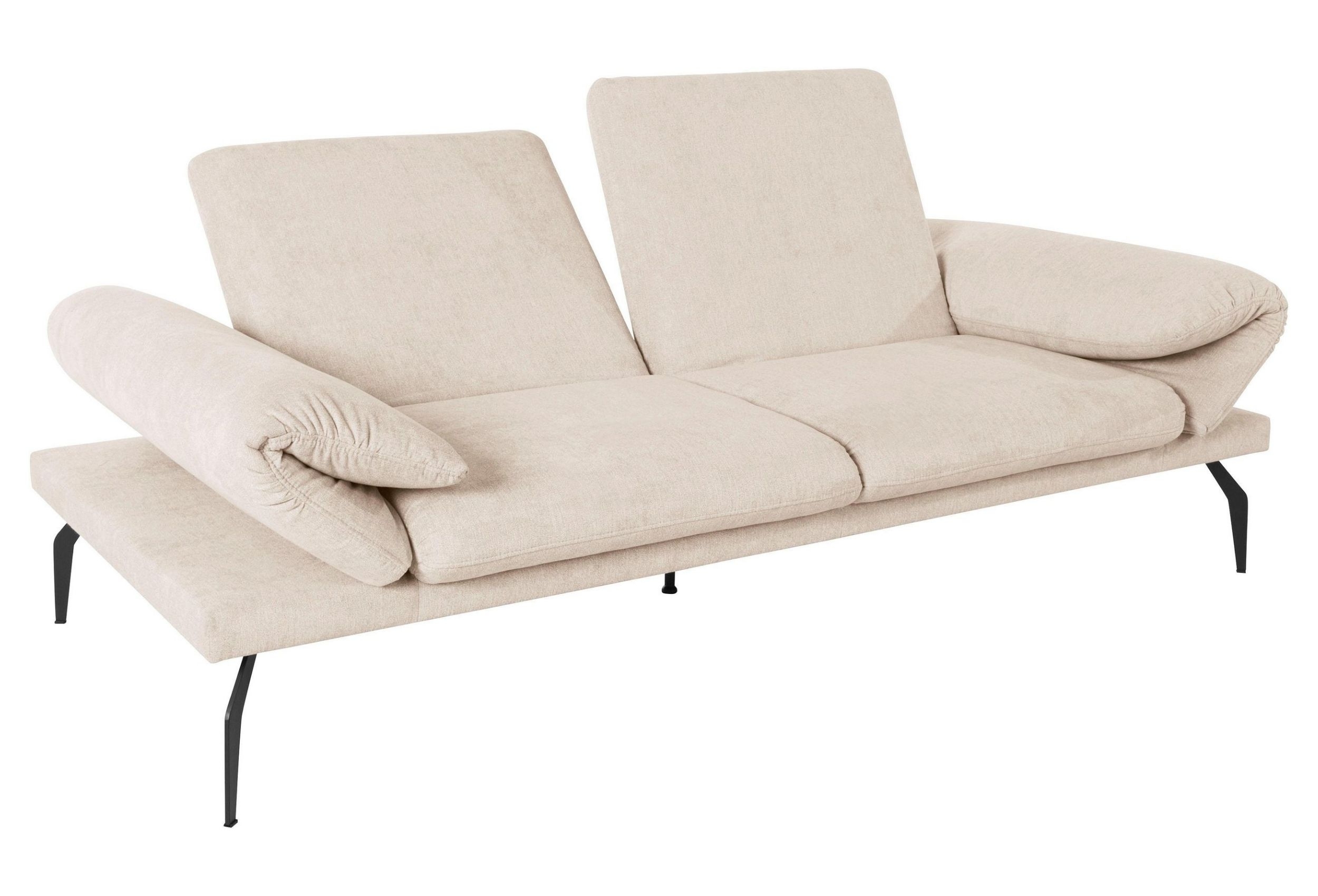 2erSofa Salerno Beige Sofas zum halben Preis