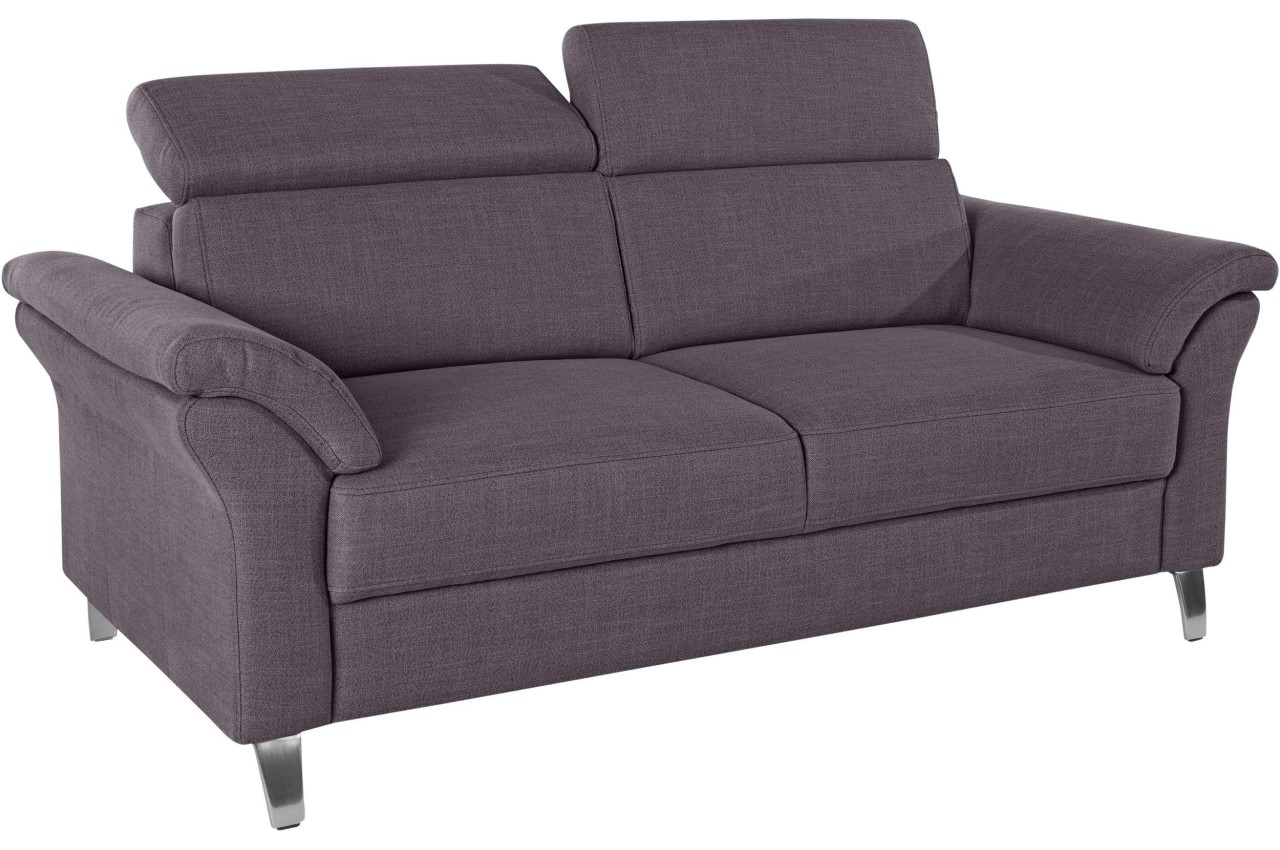 2er-Sofa - Grau mit Federkern | Sofas zum halben Preis