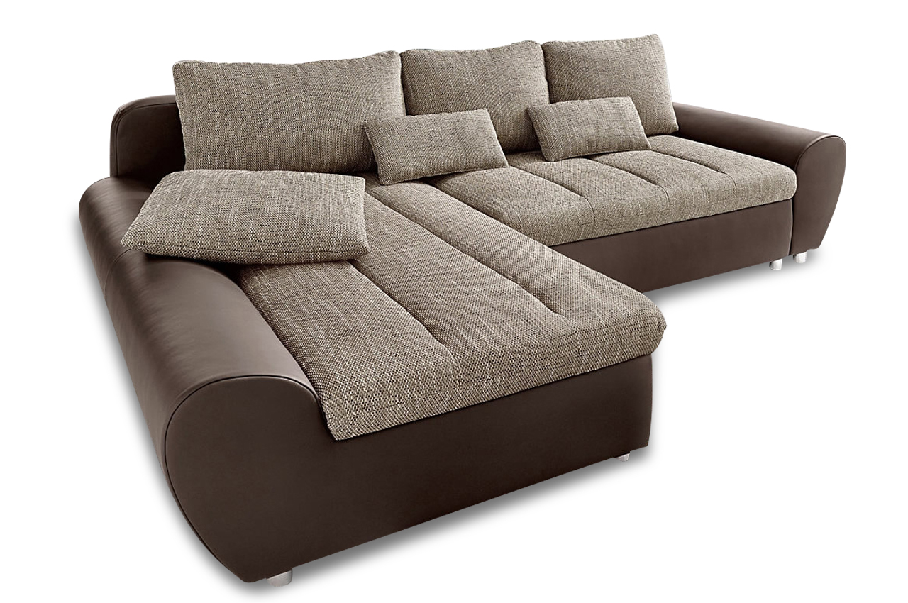 Sit&More Ecksofa Bandos XXL mit Schlaffunktion Braun -> Ecksofa Mit Schlaffunktion Braun Sit&More Ecksofa Bandos XXL mit Schlaffunktion Braun -> Ecksofa Mit Schlaffunktion Braun