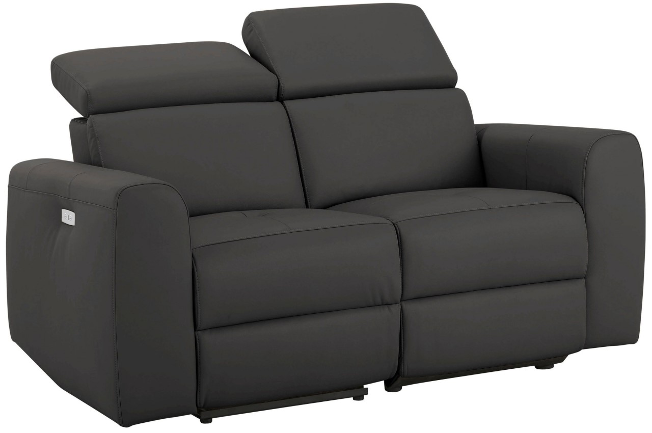 2er-Sofa - mit Relax - Braun | Sofas zum halben Preis