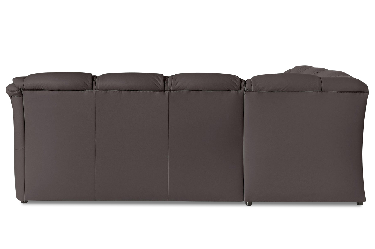 Leder Ecksofa XL Braun Sofas zum halben Preis