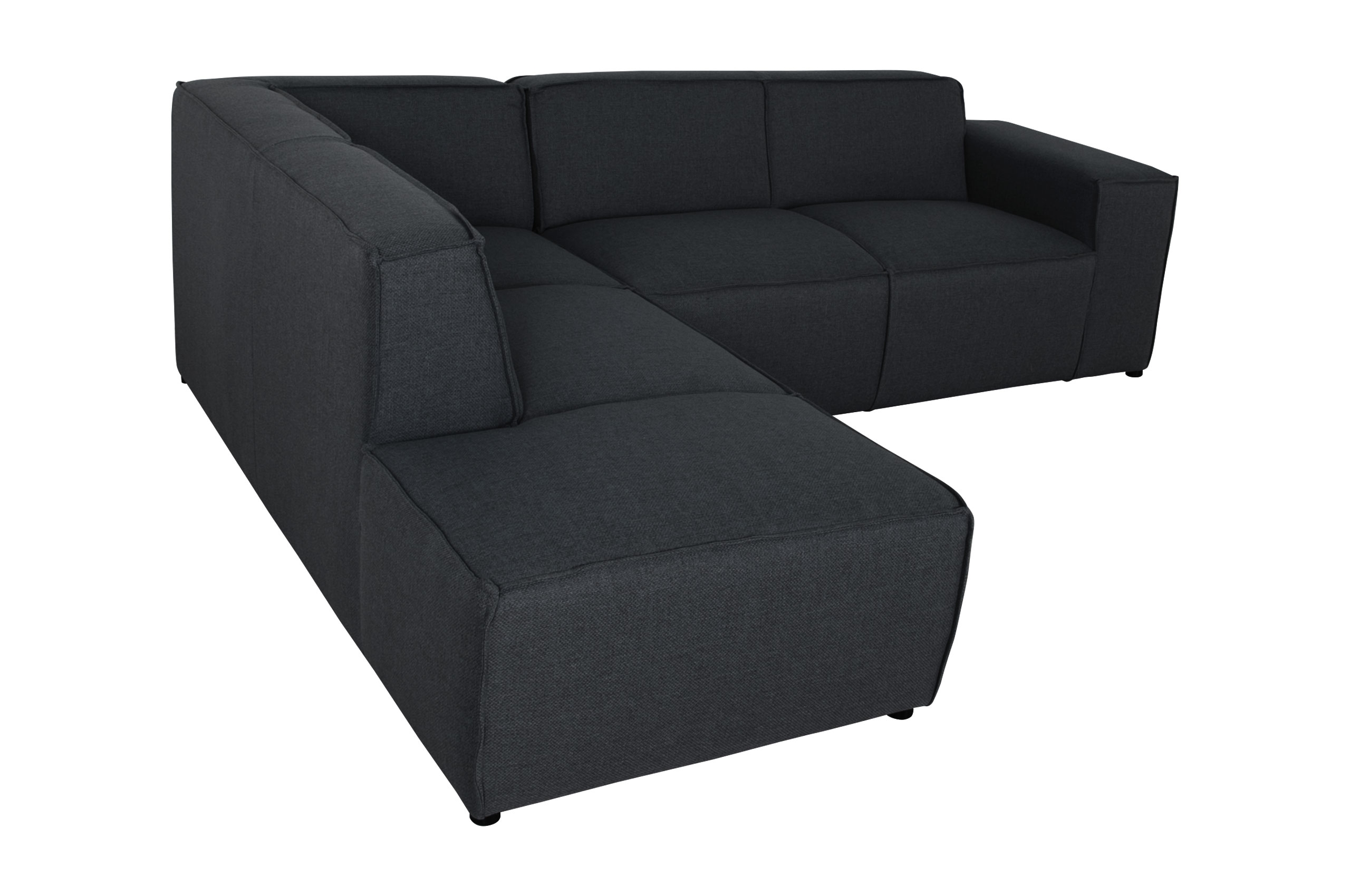 Sofa LForm Monako links Anthrazit Sofas zum halben Preis