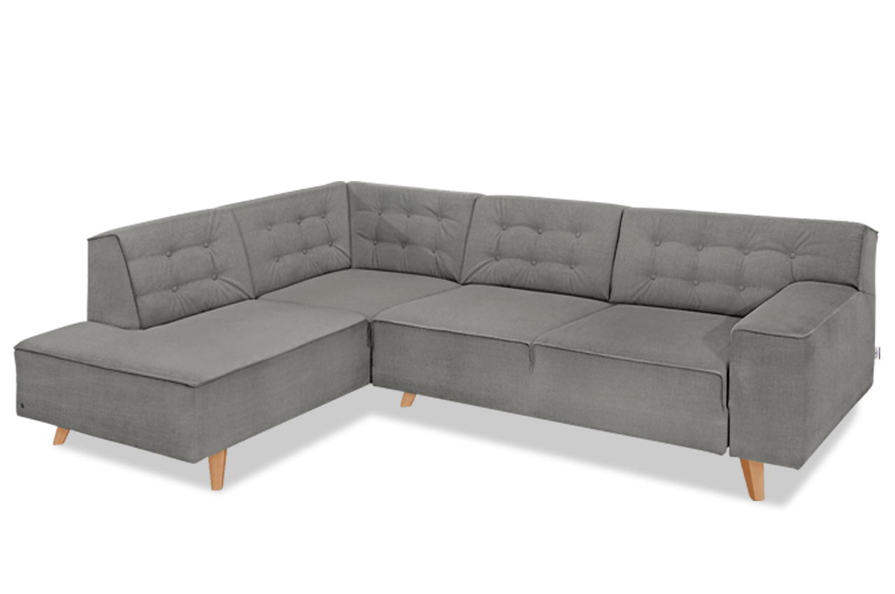 Tom Tailor Ecksofa XL Nordic Chic Grau Sofas zum halben Preis