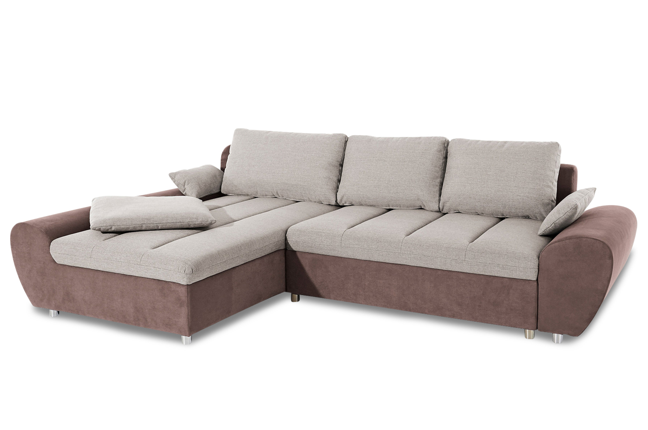 Sit&More Ecksofa Bandos XXL Braun Sofas zum halben Preis