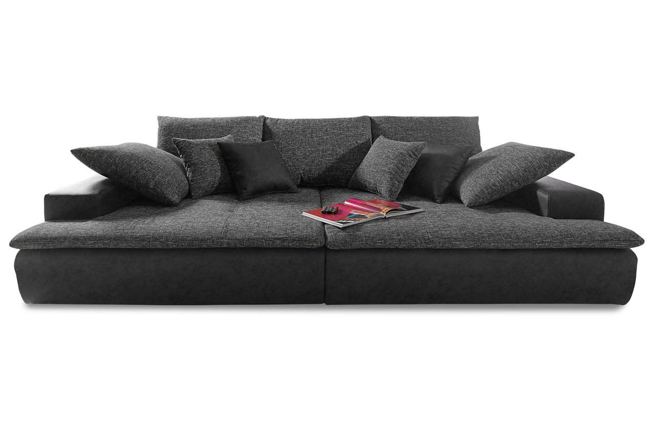 Bigsofa Haiti 300 Schwarz Sofas Zum Halben Preis