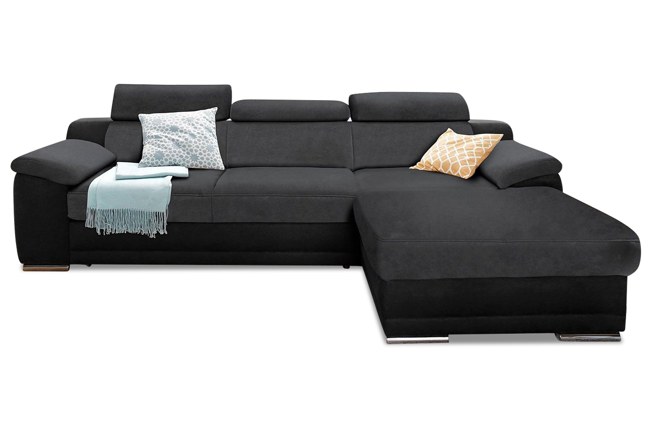 Ecksofa Schwarz Sofas zum halben Preis