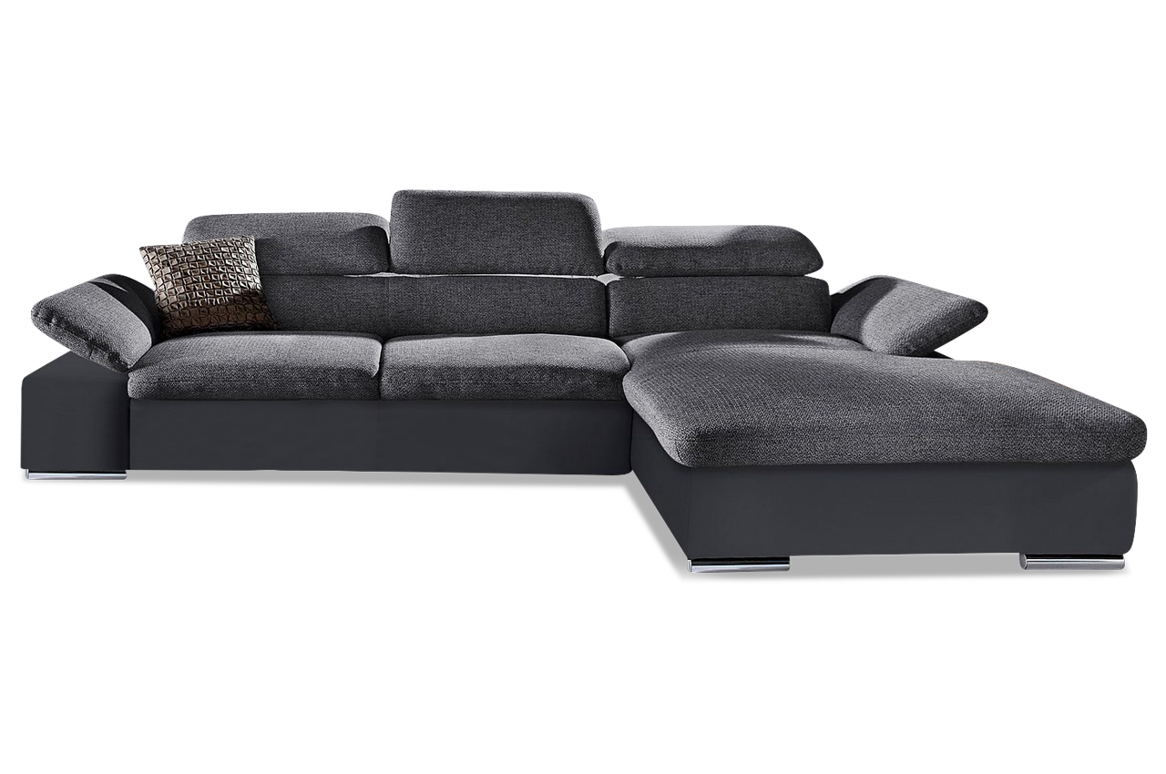 Ecksofa Anthrazit Sofas zum halben Preis