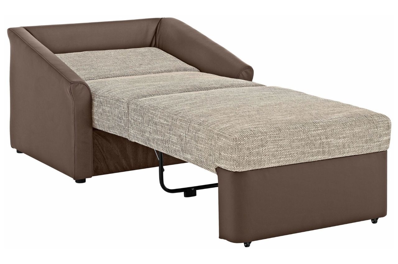 Sessel Sleepy mit Schlaffunktion Beige Sofas zum halben Preis