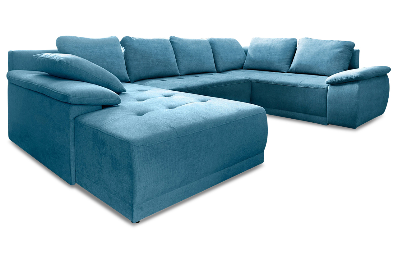 Wohnlandschaft - Blau | Sofas zum halben Preis