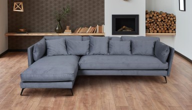 Ecksofa XL Bonham-P links - Anthrazit