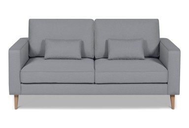 2er-Sofa Knightsbridge - Silber