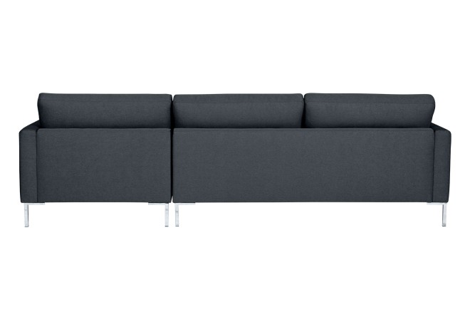 Sofa L-Form Portobello rechts - Anthrazit