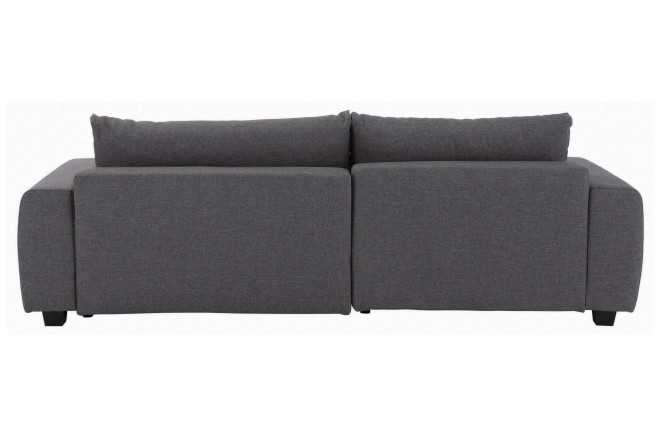 Ecksofa Universal Bella - mit Schlaffunktion - Anthrazit