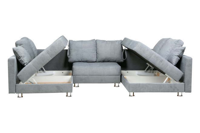 Wohnlandschaft Megan beidseitig - mit Schlaffunktion