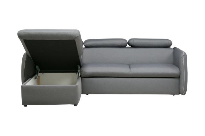 Sofa L-Form Emilio links - mit Schlaffunktion