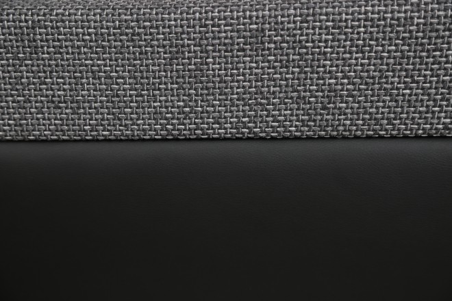 Eckcouch Treviso - P links - mit Schlaffunktion - Anthrazit