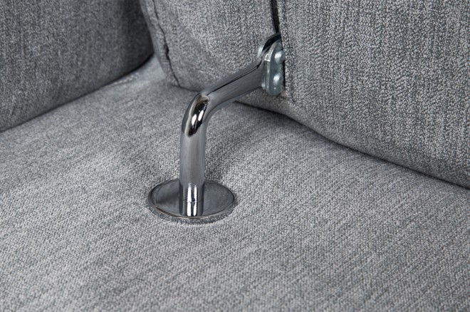 Ecksofa Rio-P links - mit Schlaffunktion - Grau
