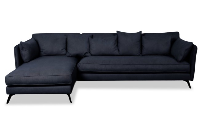 Ecksofa XL Bonham-P links - Deep blue