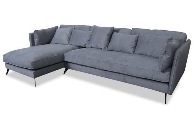 Ecksofa XL Bonham-P links - Anthrazit