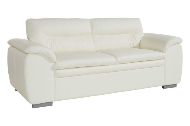 2er-Sofa Leandra - Weiss