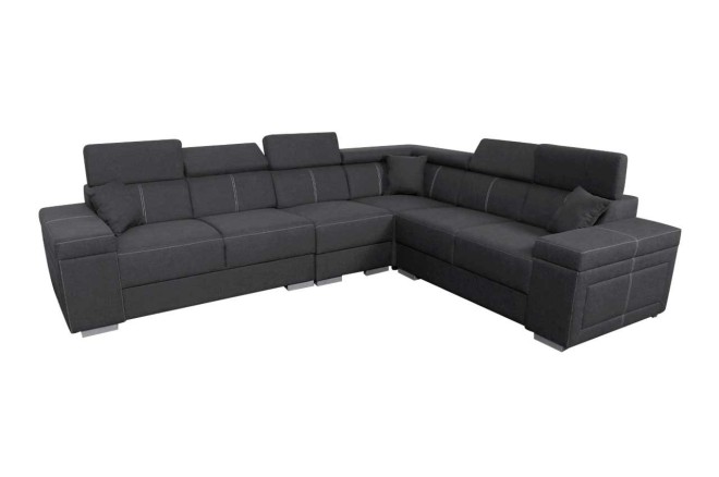 Rundecke Cari rechts - Anthrazit