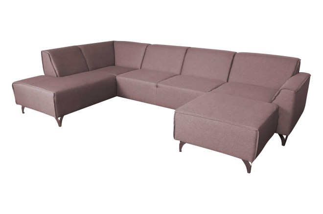 Wohnlandschaft Marnie links - Graubraun