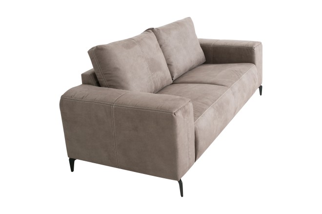2er-Sofa Gabriela - Graubraun