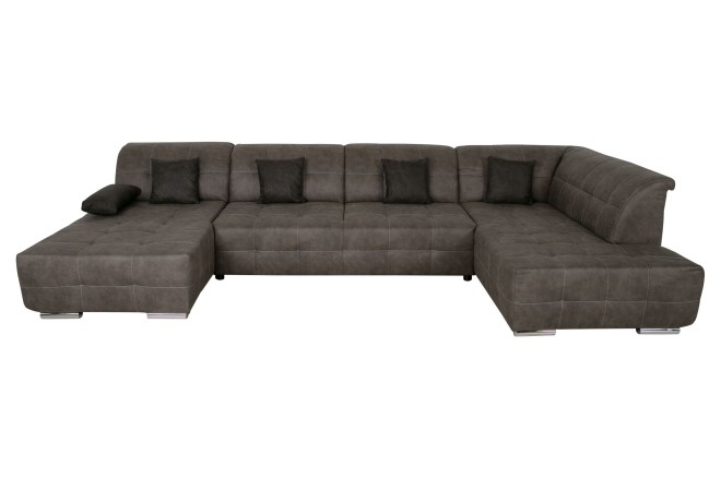 Wohnlandschaft Fortuna rechts - Walnuss