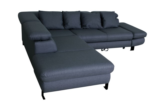 Ecksofa NewSunset Fly links - mit Schlaffunktion - Denim