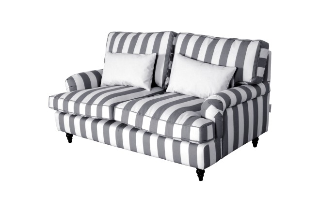 2er-Sofa La Rocca - Grau