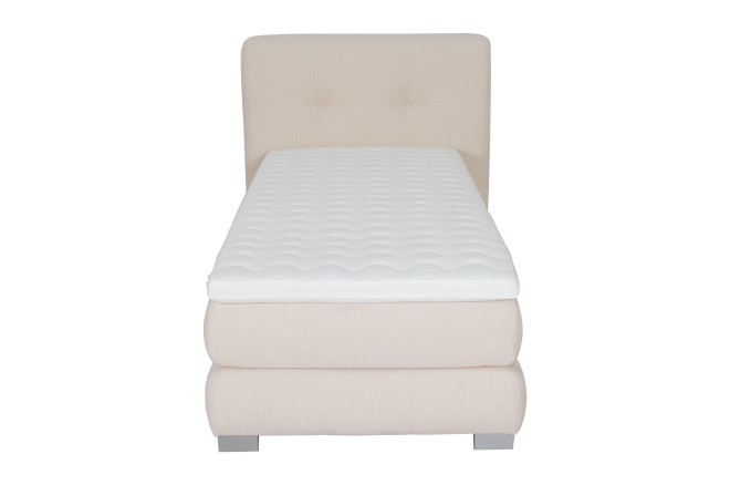 Boxspringbett 90x200 Lilien - Beige