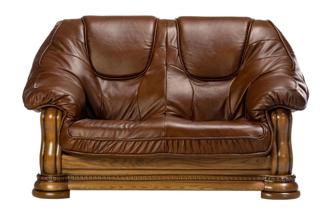 Max Winzer 2er-Sofa Nevada - Dunkelbraun