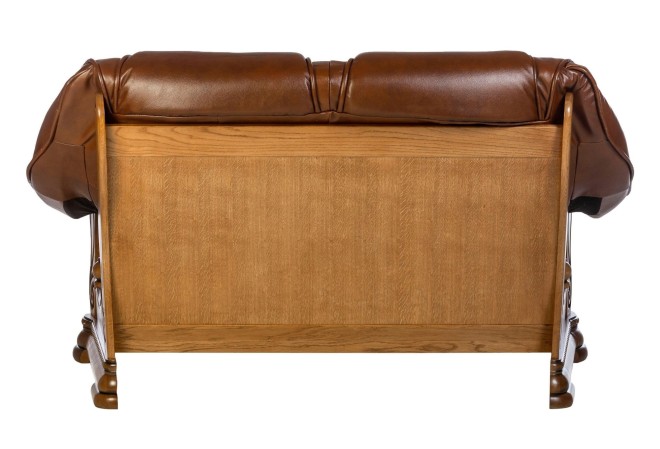 Max Winzer 2er-Sofa Nevada - Dunkelbraun