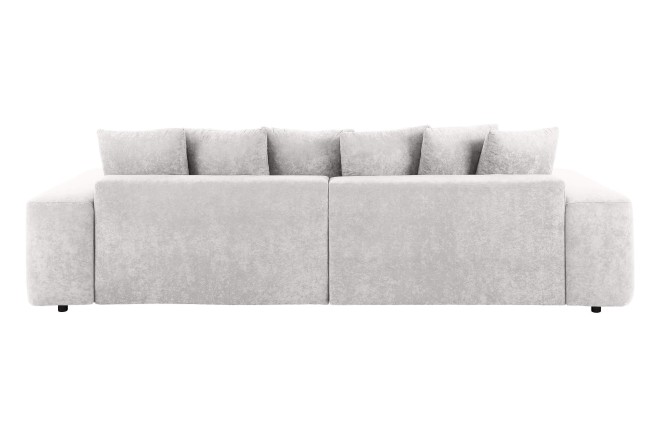 Eckgarnitur Monako links - Grau