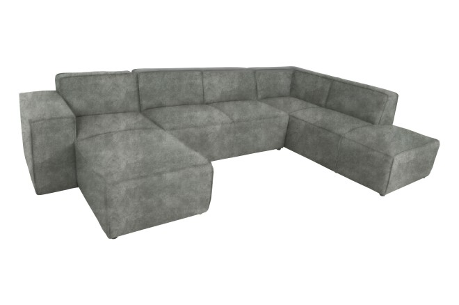 Wohnlandschaft Monako rechts - Grau