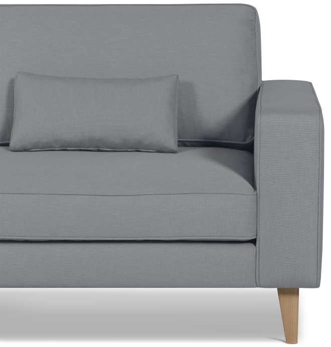 2er-Sofa Knightsbridge - Silber