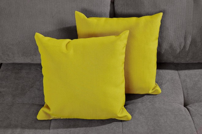 Wohnlandschaft Jossy - mit Schlaffunktion - Grau