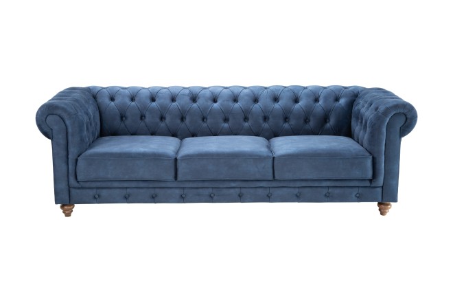 Garnitur 3-2-1 Chester - Blau